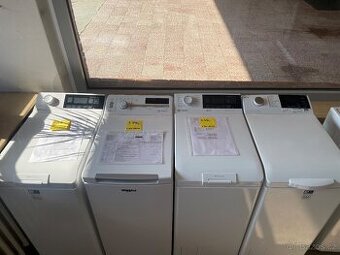 Vrchem plněné repasované pračky se zárukou 1 rok - 1