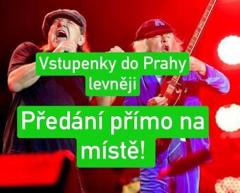 AC/DC Praha - vstupenky na stání (Předání na místě)