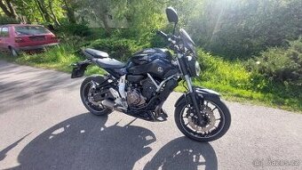 YAMAHA MT-07_ naj.7400km, původ ČR, po STK a servise