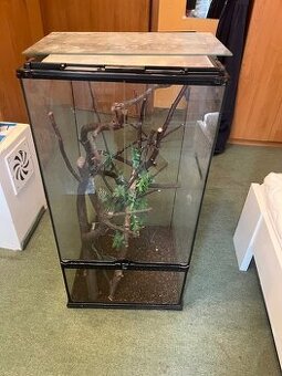 Terarium 46x46, výška 92cm