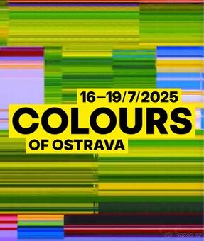 4 denní vstup na Coloursy 16.-19.7.2025