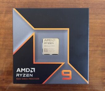RYZEN 9 9950X ÚPLNĚ NOVÝ, NEROZBALENÝ, ZÁRUKA