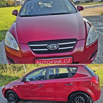 KIA CEED 1,6 CRDi , KLIMATIZACE, EL.OKNA ROK 2007 ZIMNÍ PNEU