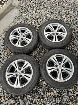 Zimní alu kola Ford 5x108, R16, pneu Barum Polaris 5, 9mm