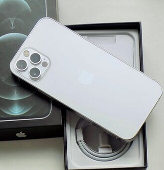 iPhone 12 Pro Silver BATERIE 100% TOP