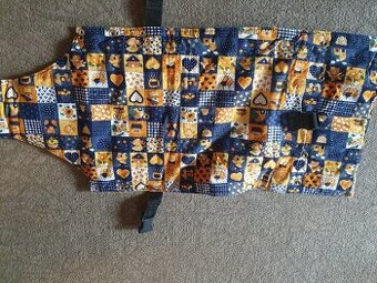 Vatelínové kalhotky s kšandami pro rostoucí židle Jitro