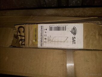 WALK IN- stěna 100cm- 8mm sklo, bezrámová-nová