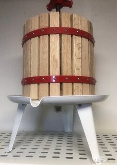 Lis na ovoce 12 litrů, těžky a kvalitní lis