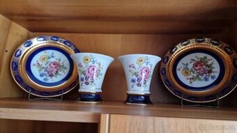 talíře a vázy Royal dux