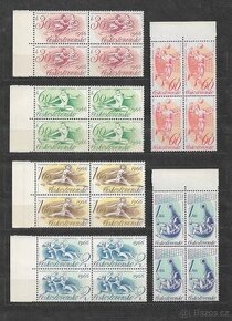 Československo 1966  pof 1498-1503 SPORT.