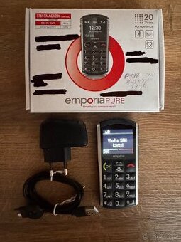Mob. telefon pro seniory EMPORIA PURE.