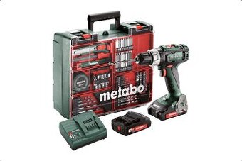 METABO Akumulátorový šroubovák BS 18 L Set 18V 2x2Ah MD