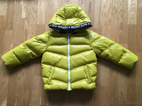 Žlutá zimní bunda 110 Benetton
