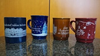 Hrníčky z vídeňských vánočních trhů, 4 kusy