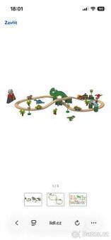 Dřevěná železnice Dinoland