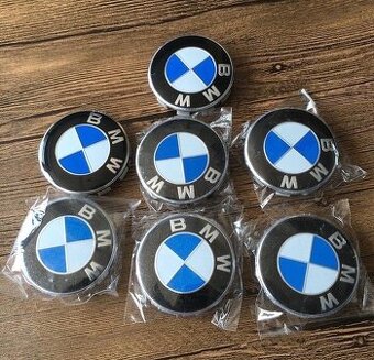 Nové pokličky BMW 68mm 4ks SADA