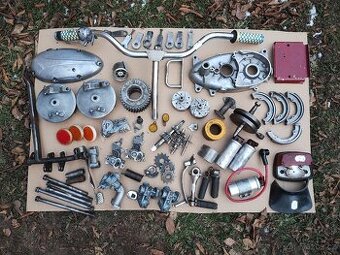 Prodám náhradní díly na jawa 50 typ 20 21 a 23