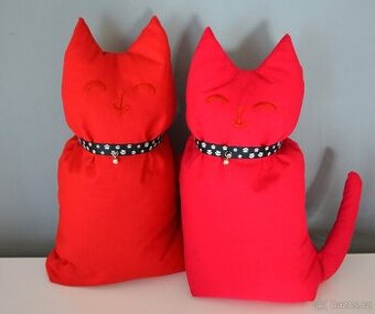 Dekorační polštáře kočky 2 ks