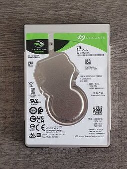 HDD Seagate 2TB 2,5" 5400 RPM