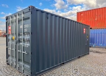 Lodní kontejner 6 m šedá tmavá Praha