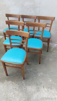 Retro židle 6 kusů (č.28)