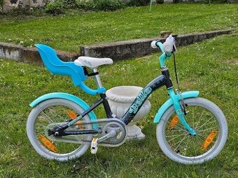 Dětské kolo Author Bello 16" zeleno- šedé