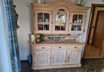 Nádherná kompletní jídelna z masivu, 6608