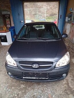 Hyundai Getz 1,5 CDR 65kW, klima, nová STK