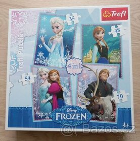 4x puzzle Frozen - 1