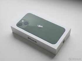 APPLE iPhone 13 mini 128GB Alpine Green - ZÁRUKA - NOVÝ
