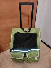 nový  cestovní batoh  s madlem a kolečky