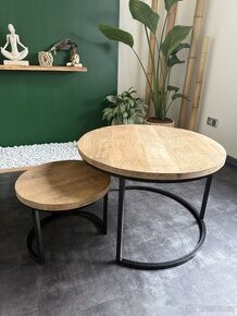 Sada 2k stolků, PC 7.700 CZK, UBUD Interiér, nový