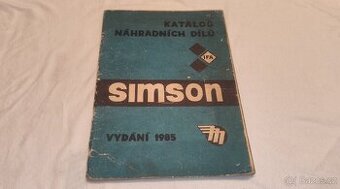 SIMSON S51 - KR51/2 - katalog náhradních dílů