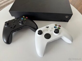 Xbox one X 1TB 2x ovladač