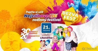 lístky na BEZVA FEST, cena 400kč / ks.