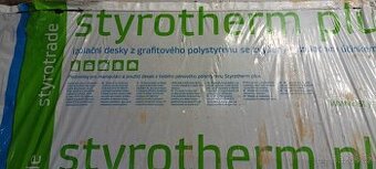 Prodám zbytky ze stavby - šedý polystyren, vatu, alu folii