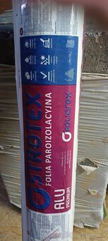 Prodám zbytky ze stavby -  alu folii