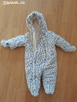 Dětský zimní overal 6 - 9 m