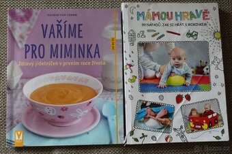 knihy Vaříme pro miminka a Mámou hravě - 1