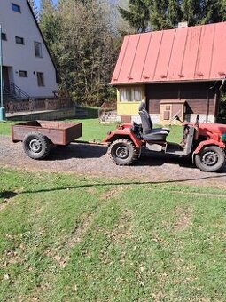 Malotraktor + vlek