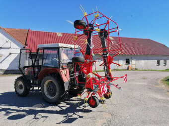 Šestirotorový obraceč píce Rožmitál OZ 676