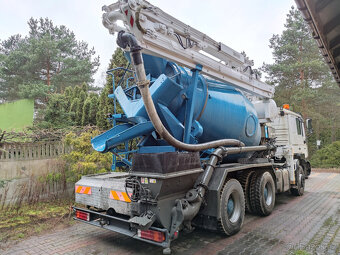 Domíchávač betonu Putzmeister na podvozku MAN 26.403