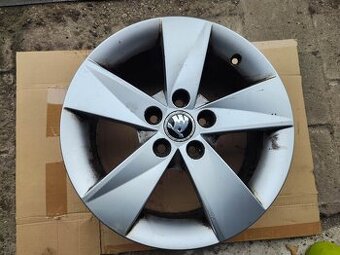 15"rezerva kusový alu disk 5x100 origo Fabia 2 Roomster