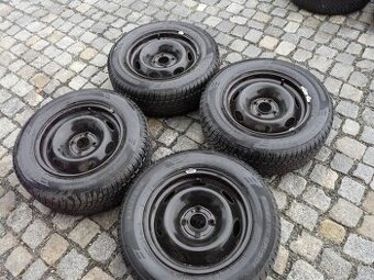 ZIMNÍ PNEU + DISKY 205/65R15 PEUGEOT 15" CITROEN