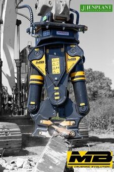 Demoliční nůžky MBCrusher pro stroje 1,5-25t