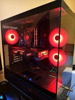 Herní počítač i3 14100f/5700xt/16DDR4/SSD win11. Záruka