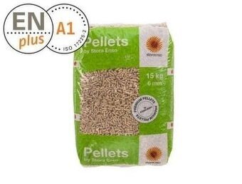 Dřevěné pelety STORA ENSO ČI  PREMIUM PELLETS SKLADEM