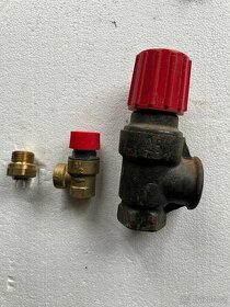 Čidlo teploty + 2 x ventil