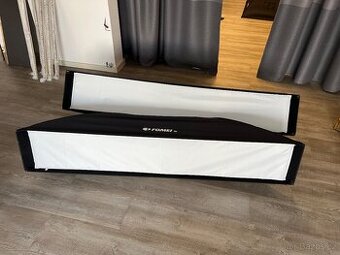 2× Fomei EXL SLBR318 Strip Softbox 30×180 + Speed Ring