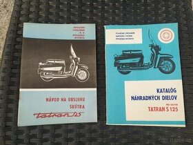 Tatran skúter 125, katalóg ND, návod na obsluhu